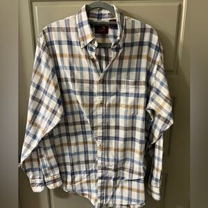 Arnie Blue and Brown Plaid Shirt